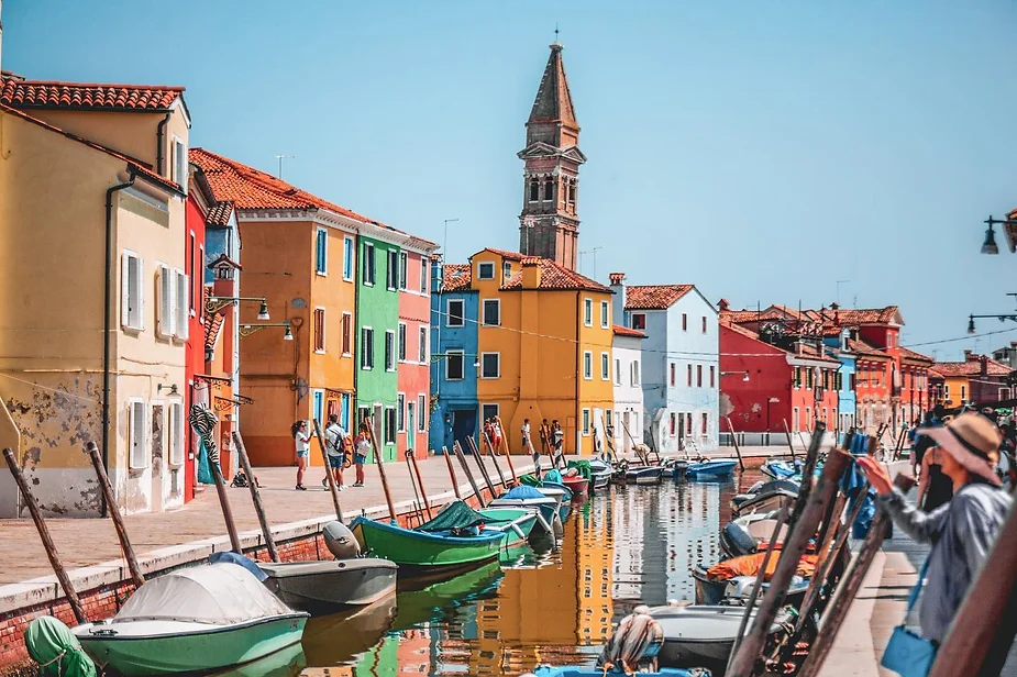 Venise, l'île de Burano. © Gaëlle Brody